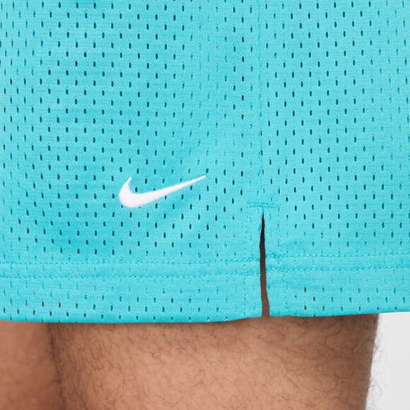 Nike Mens Size M Dri FIT 5" Mesh Basketball Shorts Pockets Teal White HV1880 345 - Picture 10 of 12